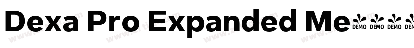 Dexa Pro Expanded Me字体转换